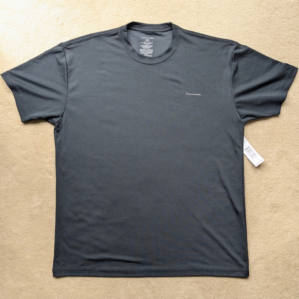 NWT Tahari T-Shirt Dark Gray - Size L